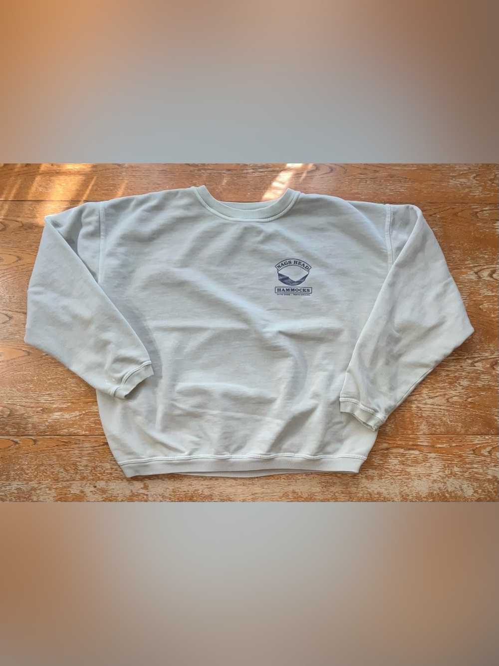 Vintage Nags Head Hammocks Crewneck sweatshirt tan earthy color